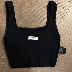 Babaton Ribbed Cropped Tank
